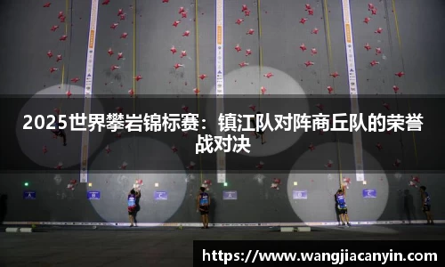 2025世界攀岩锦标赛：镇江队对阵商丘队的荣誉战对决